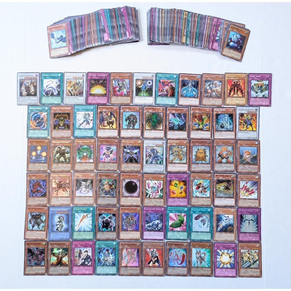 YuGiOh Card Lot 250+ Total Cards 61 Rares or Better Foil Ultra Super Secret LP